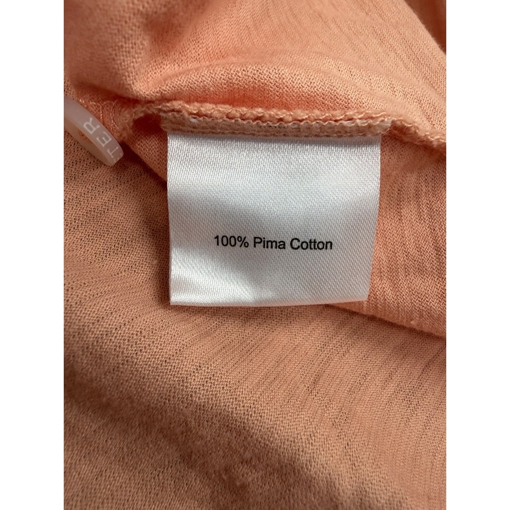 Peter Millar Crown Crafted Men's XL Orange Pima Cotton Polo Shirt Golf - Great - Picture 5 of 8